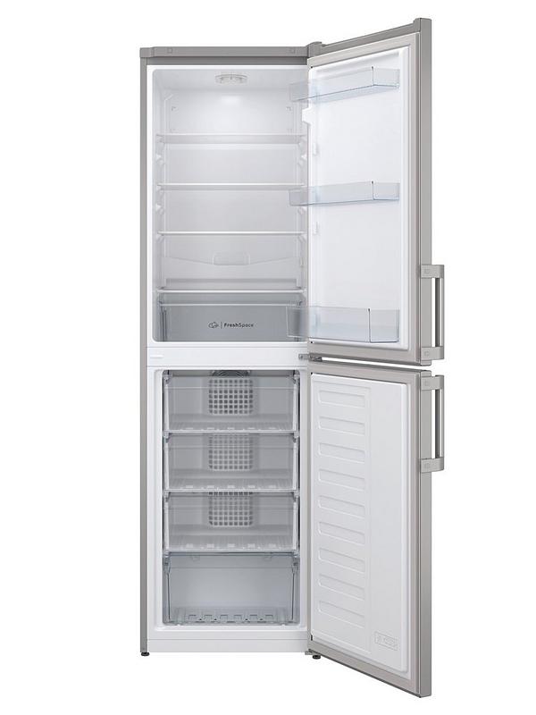 Indesit IB55732SUK 54cm Wide Low Frost Fridge Freezer - Silver - Image 2